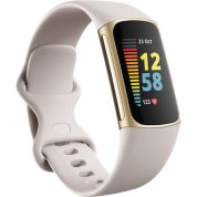 FITBIT Charge 5 Fitness Tracker - Lunar White