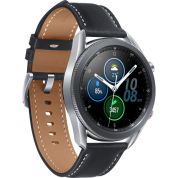 Samsung - Galaxy Watch3 Smartwatch 45mm Stainless BT - Mystic Silver